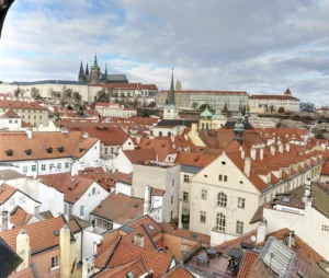 Charles bridge-the tower-view-castle